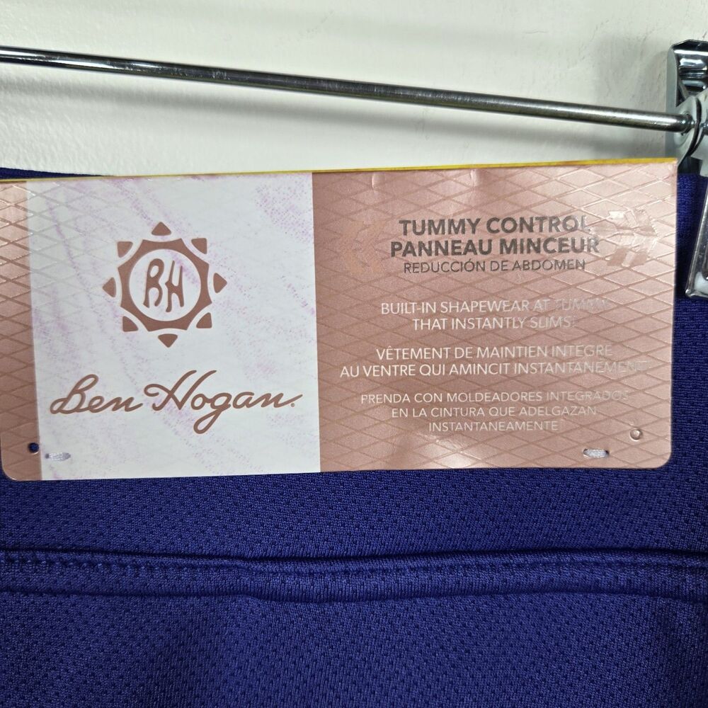 Ben Hogan Women's Size XS Spectrum Blue Golf Skort Tummy Control NWT - Picture 2 of 6
